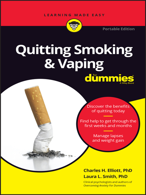 Title details for Quitting Smoking & Vaping For Dummies by Charles H. Elliott - Available